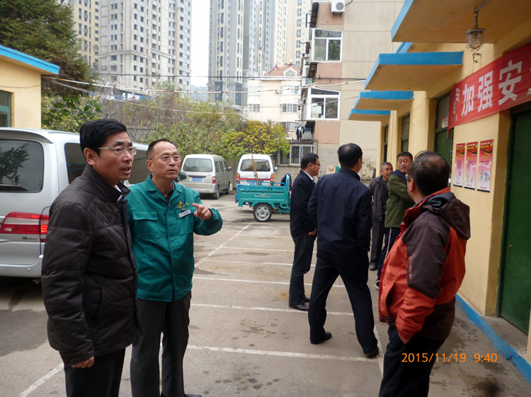 省住建厅领导到公司检查安全工作
